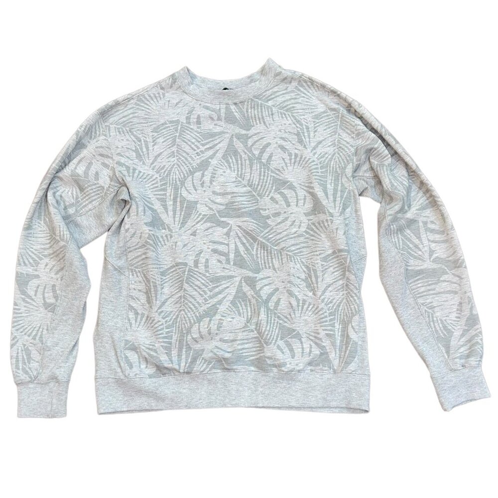 Chubbies The Unbeleafable Long Sleeve Soft Terry Creneck TShirt #20297643 Medium